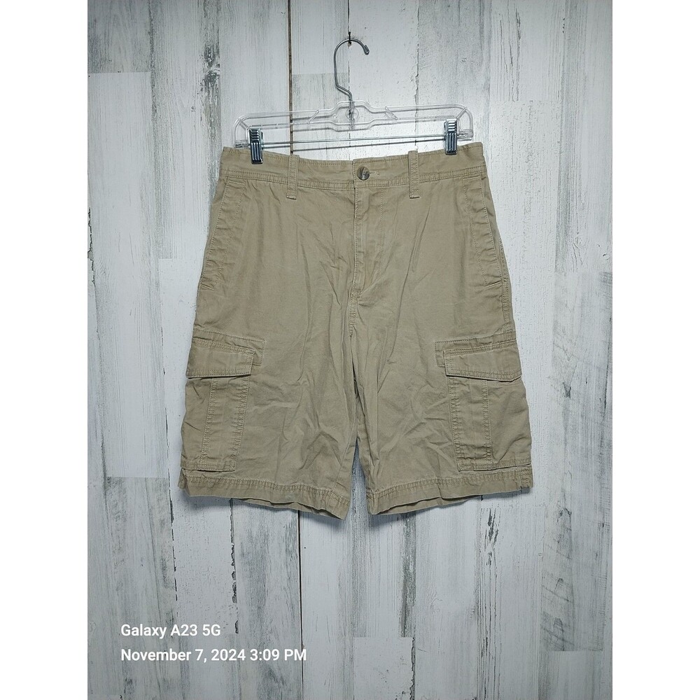 Eddie Bauer Men's Size 30 Tan Cargo Shorts 31x10